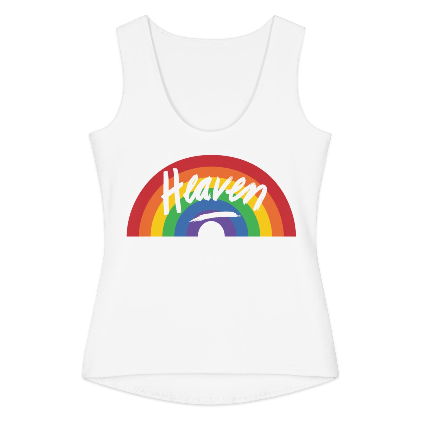 Rainbow Women's Cotton Tank Top